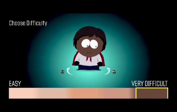 The new 'South Park' game gets more difficult depending on the darkness of your character's skin