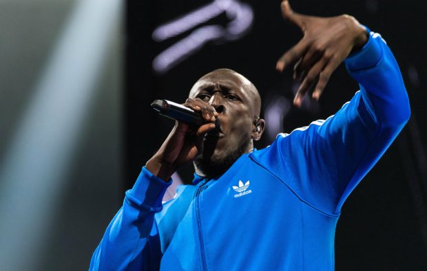 Stormzy adidas bus oxford street