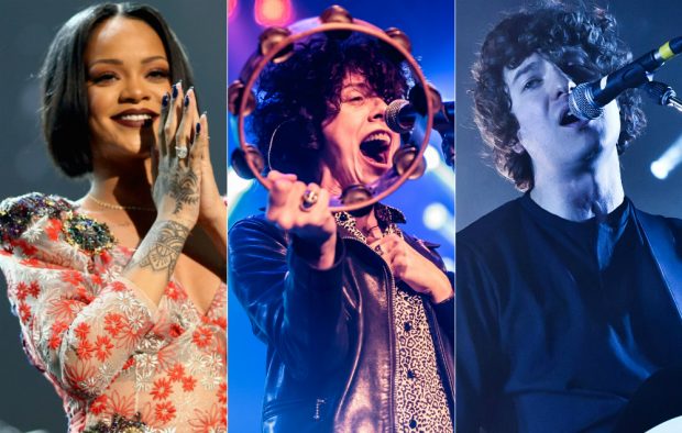 Rihanna, LP and The Kooks' Luke Pritchard