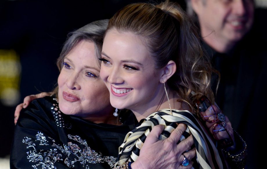 Billie Lourd Carrie Fisher