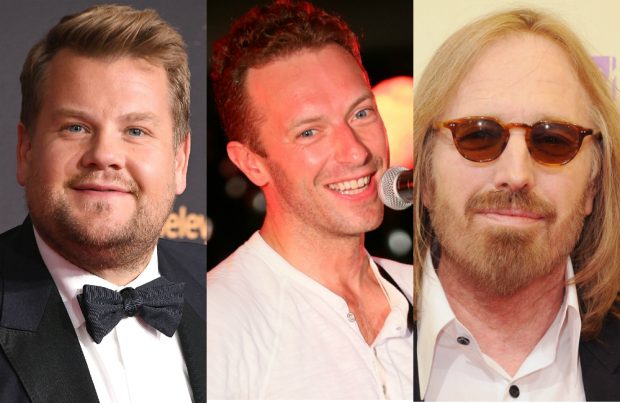 James Corden Coldplay Tom Petty
