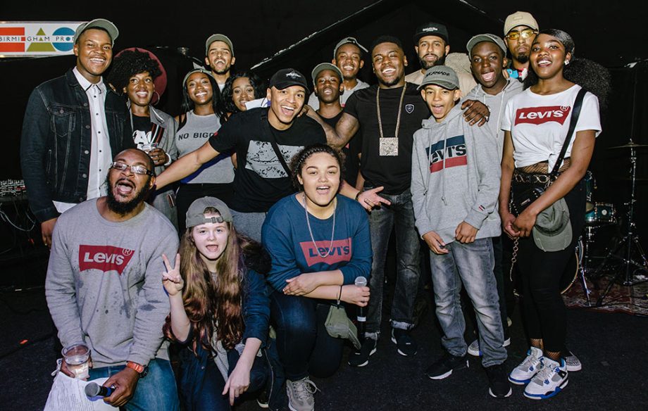 Stars of Levi’s Music Project in Birmingham