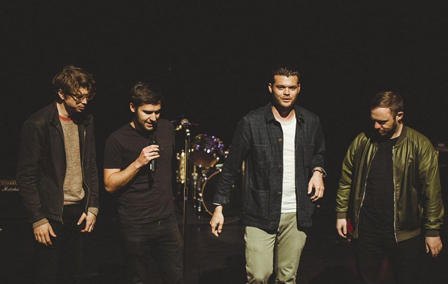 Everything Everything on stage in Manchester