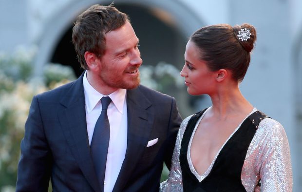 Michael Fassbender and Alicia Vikander