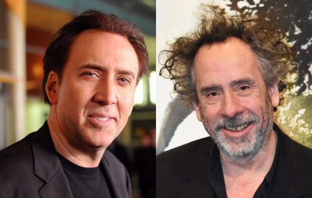 Nicolas Cage and Tim Burton