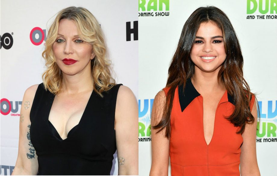 Courtney Love Selena Gomez
