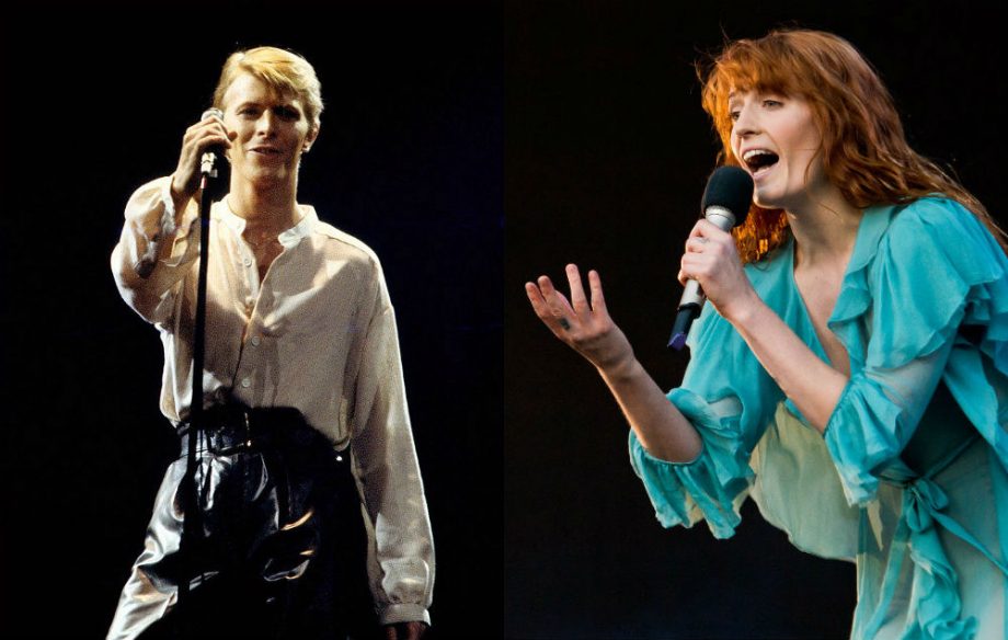 Florence Welch and David Bowie