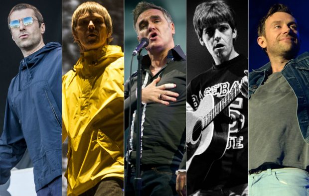 Liam Gallagher, Ian Brown, Morrissey, Lee Mavers, Damon Albarn