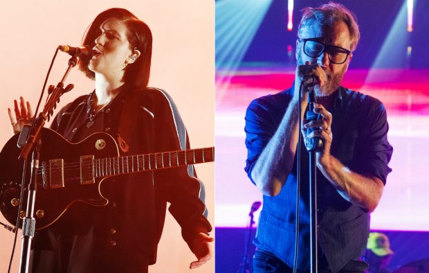 The xx's Romy Croft and The National's Matt Berninger