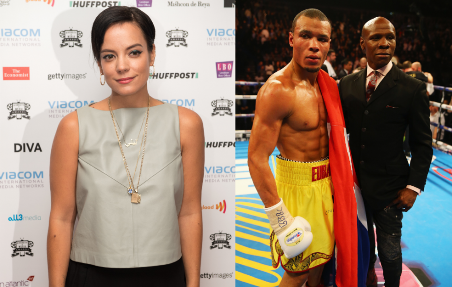 Lily Allen Chris Eubank Jr