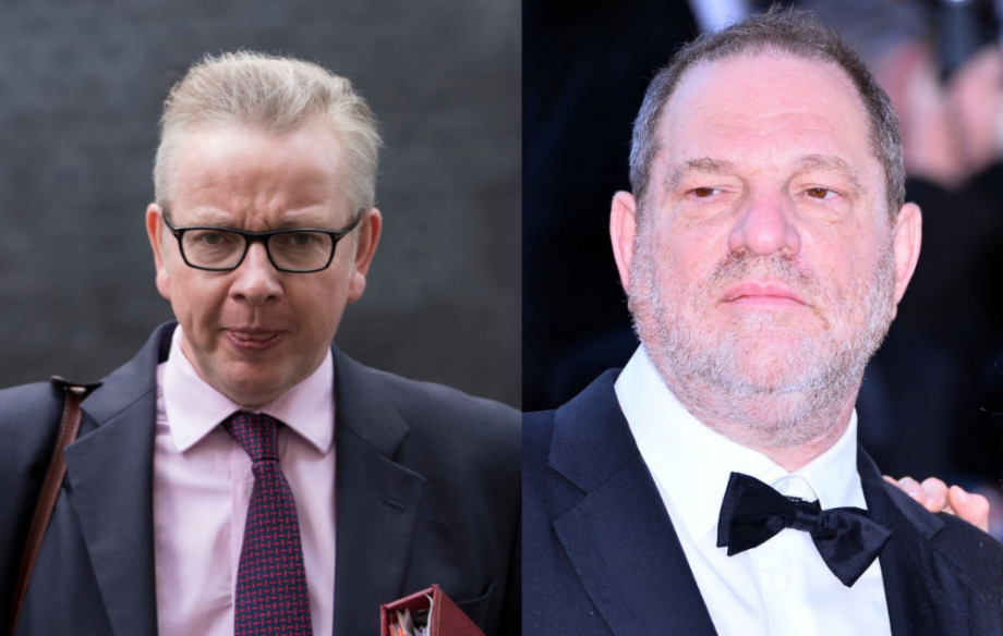 Michael Gove Harvey Weinstein