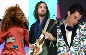 Tame Impala's Kevin Parker, Mark Ronson and SZA have recorded three songs together