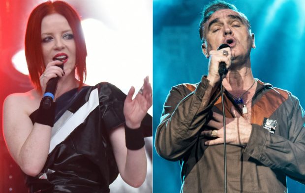 Garbage's Shirley Manson and Morrissey