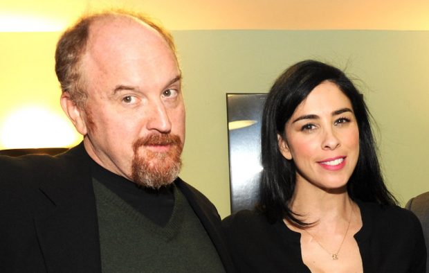 Louis CK and Sarah Silverman