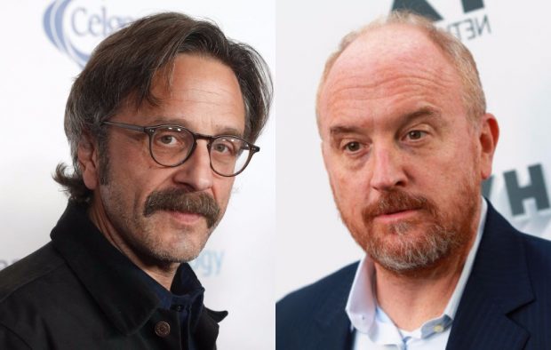 Marc Maron and Louis CK