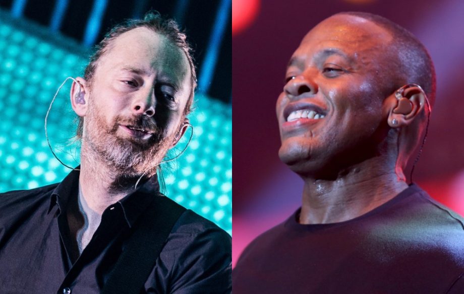Radiohead's Thom Yorke and Dr Dre