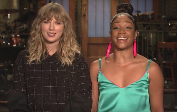 Taylor Swift and Tiffany Haddish
