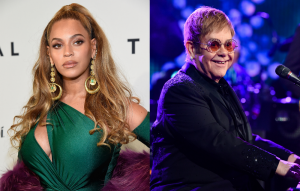 Beyoncé and Elton John are reportedly working on new versions of 'The Lion King' songs