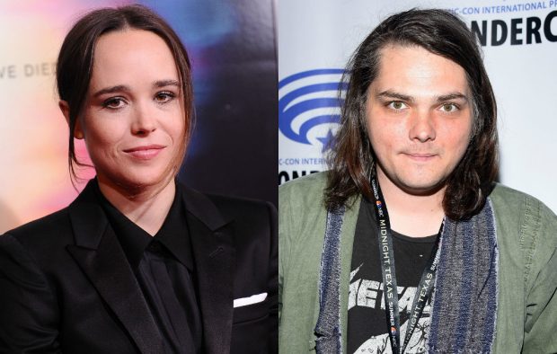 Ellen Page and Gerard Way