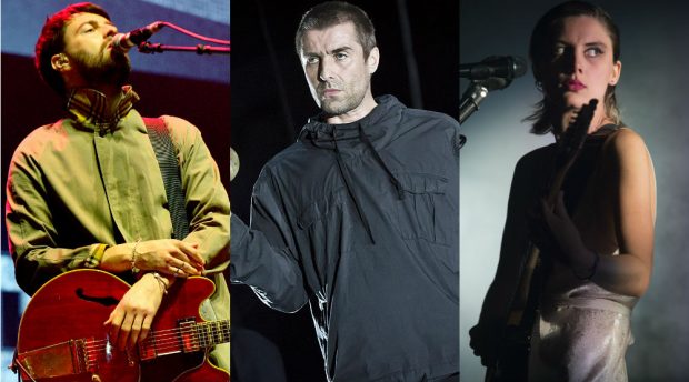 The Courteeners' Liam Fray, Liam Gallagher and Wolf Alice's Ellie Rowsell