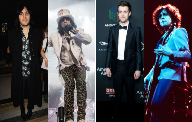 Noel Fielding, Alice Cooper, Jack Whitehall, Marc Bolan