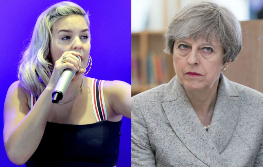 Anne-Marie, Theresa May