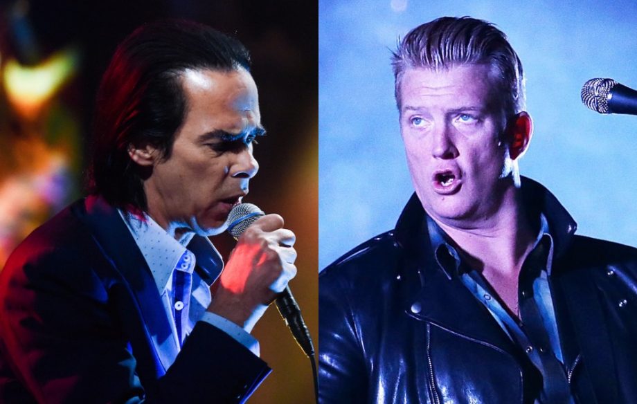 Nick Cave and Josh Homme