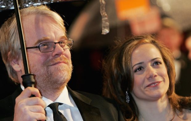 Philip Seymour Hoffman and Mimi O'Donnell