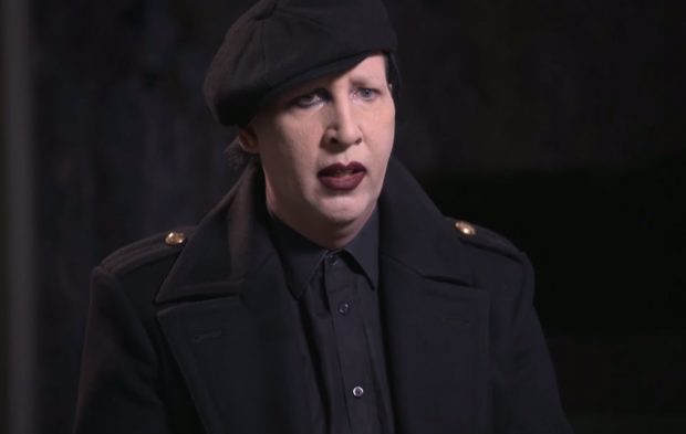 Marilyn Manson on Channel 4