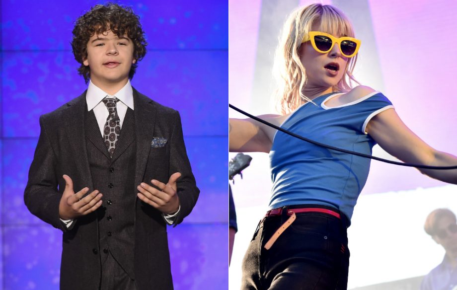'Stranger Things' star Gaten Matarazzo and Paramore's Hayley Williams