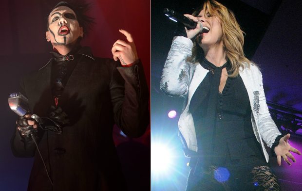 Marilyn Manson and Shania Twain