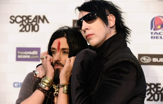 Twiggy Ramirez and Marilyn Manson