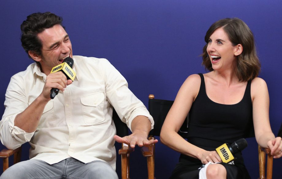James Franco and Alison Brie