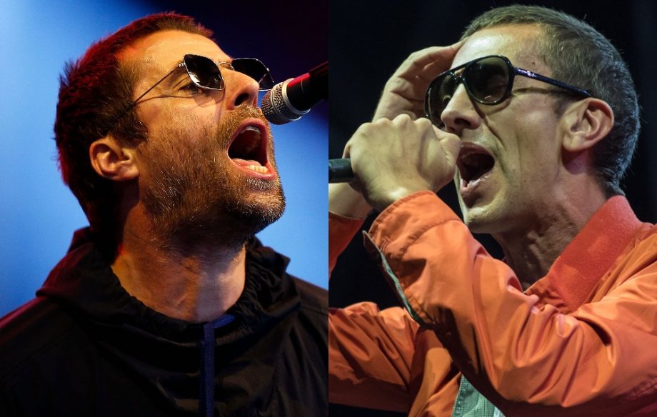 Liam Gallagher and Richard Ashcroft