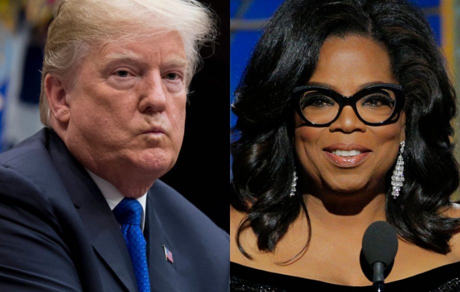 Donald Trump and Oprah Winfrey
