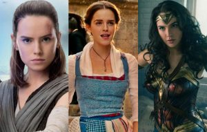The three most popular movies of 2017 were all fronted by women