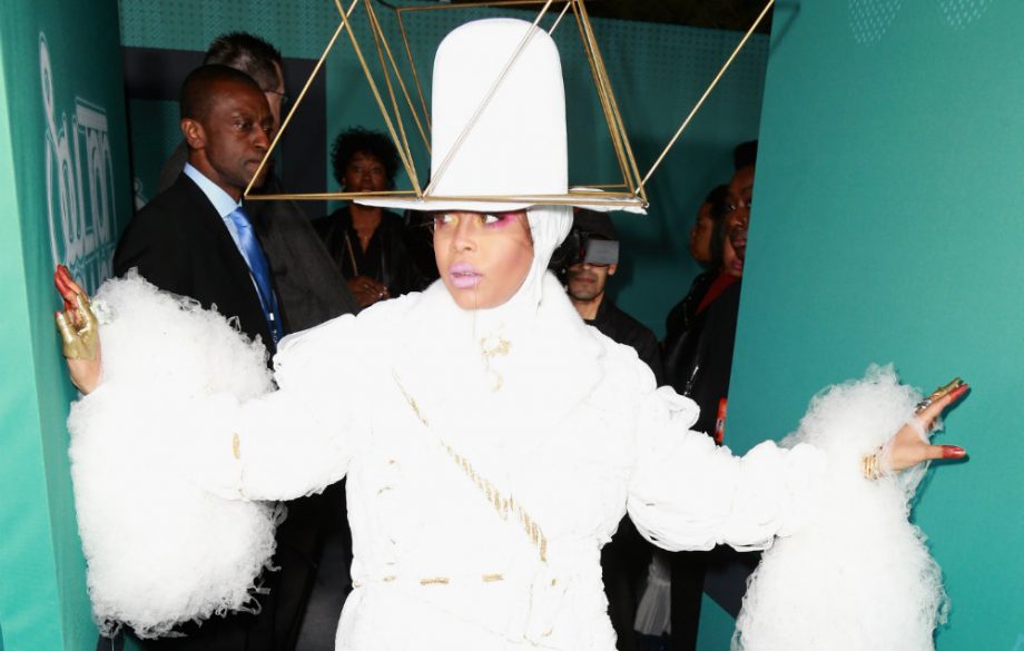 Erykah Badu at the 2017 Soul Train Awards