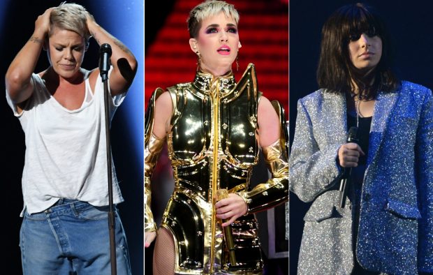 Pink, Katy Perry and Charli XCX