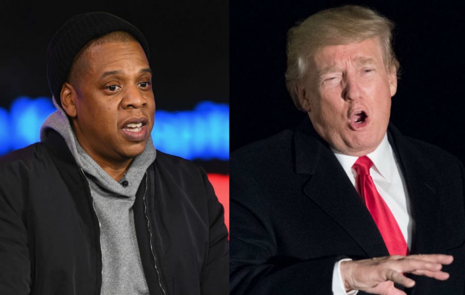 Jay-Z and Trump