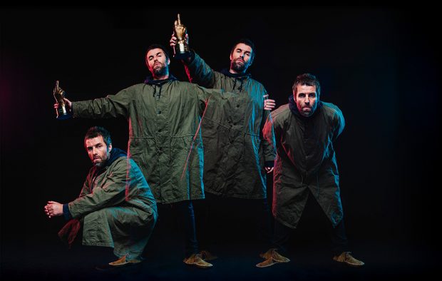 Liam Gallagher shot for NME