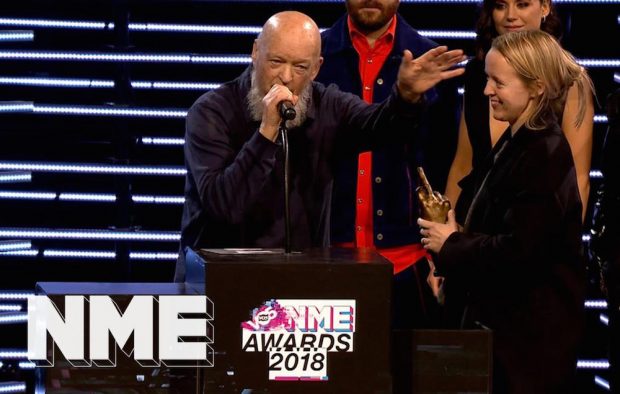 Glastonbury wins Best Festival supported by ID&C at the VO5 NME Awards 2018