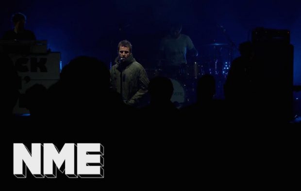 Liam Gallagher at the NME Awards