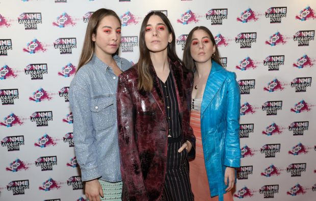 Haim, NME Awards 2018, Red Carpet