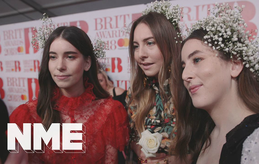 HAIM at the BRIT Awards 2018