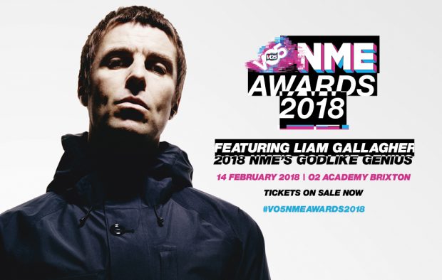 Liam Gallagher VO5 NME Awards