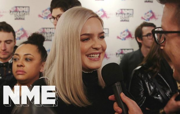 Anne-Marie at the VO5 NME Awards 2018