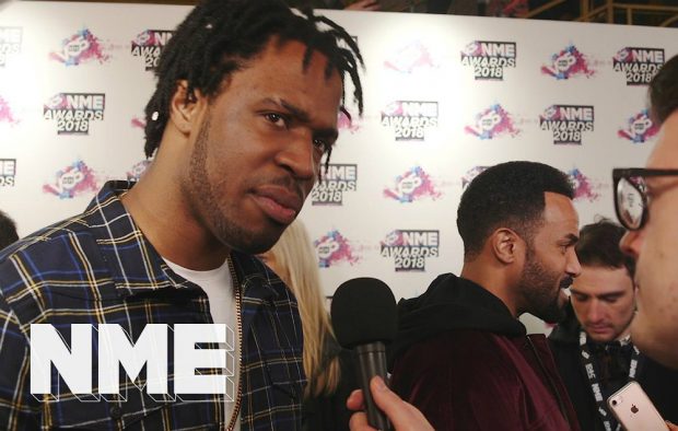 Avelino at the VO5 NME Awards 2018