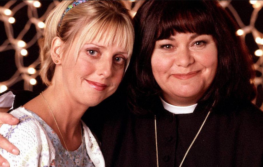 Emma Chambers and Dawn French