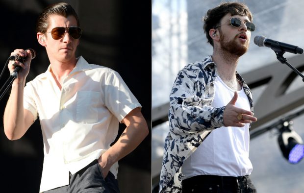 Arctic Monkeys' Alex Turner and Tom Grennan