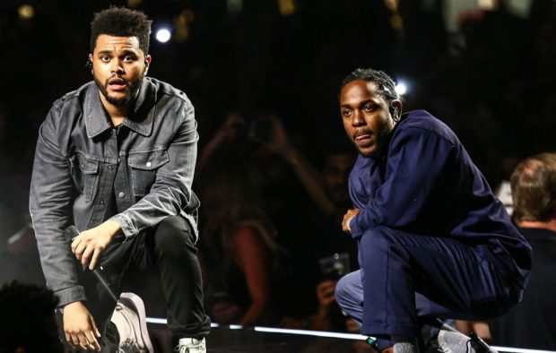 Kendrck Lamar and The Weeknd have joined forces for the 'Black Panther' soundtrack